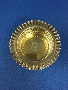 Tiffany Salt Cellar Gold Wash #263 - Picture 1 of 4