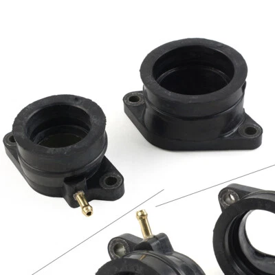 2 Intake Manifold Carburetor Boot For Yamaha Raptor 660 YFM660R 2001-2005 - Image 1 of 4