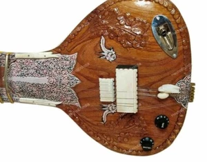 Indian Musical High Quality Electric Travel Sitar String Instrument With Bag - Picture 1 of 11