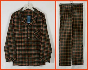 Neu mit Etikett DISHANG Pyjama-Set für Herren - Langarm Nachtwäsche leicht - Oberteil mit Knopfleiste - S - Bild 1 von 8