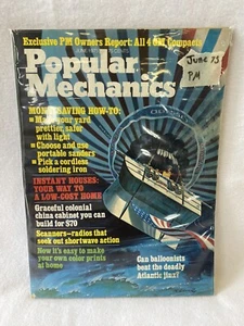 1975 Jun Popular Mechanics Magazine, Vintage - Auto Tabak Tech Alkohol Werbung - Leser - Bild 1 von 4