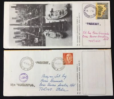 Italy S.America Greece Germany Ship Covers Booklets x 13  AB2264 - Image 1 of 4