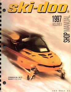 Genuine Ski-Doo Owner's Service/Repair Manual 1997 Formula III/Mach 1/Mach Z - Picture 1 of 2
