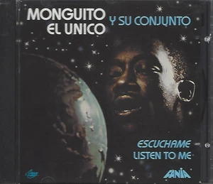 First Pressing FANIA Mega RARE CD MONGUITO EL UNICO escuchame LISTEN TO ME  - Imagen 1 de 2