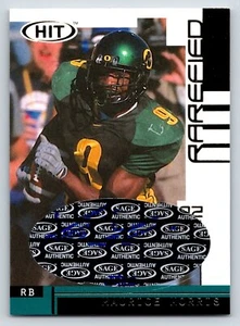 Maurice Morris Auto Oregon Ducks 2002 SAGE HIT #H9 #/100 19609 - Picture 1 of 2