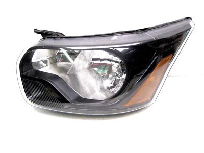 USED 2015 - 2023 Ford Transit 150 250 350 Driver LH Black Halogen OEM Headlight - Изображение 1 из 4