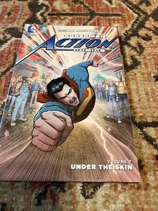 Unread Action Comics Volume 7 Trade Paperback DC Comics Graphic Novel New 52 - Picture 1 of 11