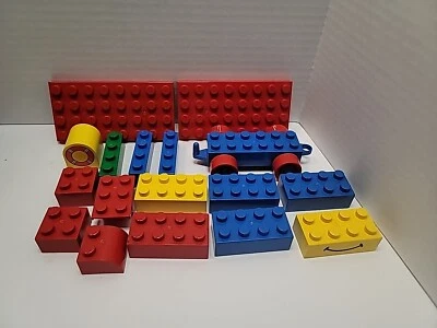 Lego Duplo/Tyco/Unbranded Building Blocks - Works Together Great! READ DESCRIPT - Image 1 of 4