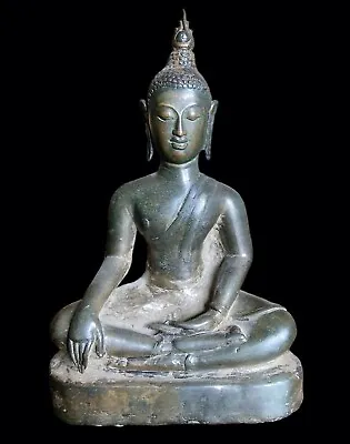 Statua Bronzo Buddha Periodo Ayutthaya - Thailandia XV-XVI Secolo • 2,718.19€