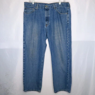 Polo Ralph Lauren 40x30 RL Langley Relaxed Straight Medium Wash Denim Jeans - Image 1 of 4