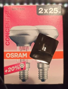 2 x Osram CONCENTRA Reflektor-Lampe 25W E14/SES R50 230V 30° | NEU & OVP - Bild 1 von 3