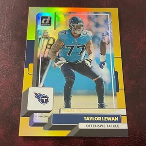 2022 Panini Donruss TAYLOR LEWAN Premium PRESS PROOF PARALLEL #69 TITANS - Picture 1 of 1