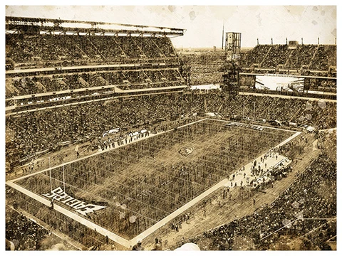 Philadelphia Eagles Poster Print Sketch Wall Art Man Cave Decor 12x16" Cover