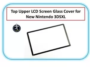 Top Upper GLASS Screen Display Lens Replacement for Nintendo New 3DS XL - Picture 1 of 3