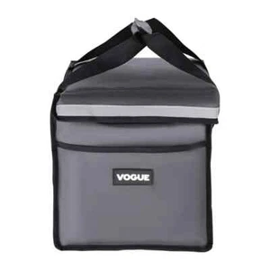Vogue Borsa Consegna Pieghevole Professionale Commerciale Isolata Grigio 380x305x380mm - Foto 1 di 6