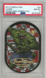 2017 FLEER ULTRA JAMBALAYA Non-Sport LIZARD PSA 8 #29 - Picture 1 of 2