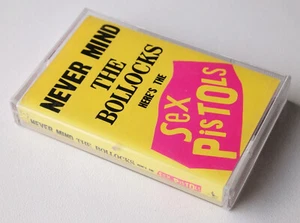 SEX PISTOLS - NEVER MIND (VIRGIN OVEDX136) 1997 EUROPE CASSETTE TAPE REISSUE - Picture 1 of 5