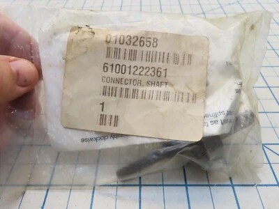 Conector de eje Echo 61001222361 sellado de fábrica Foto 1 de 3