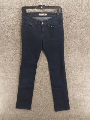 J Brand Denim Jeans Women 26 Dark Blue Low Rise Straight Leg Comfort - Image 1 of 4