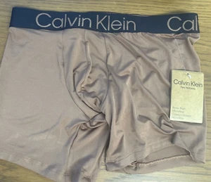 SLIP BOXER CALVIN KLEIN UOMO (MEDIO) FLEX NATURALS NUOVO CON ETICHETTE NB3113-211 - Foto 1 di 4