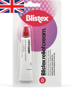 Blistex lip Relief Cream Cold Sores Chapped Lips Sore Lips 5g
