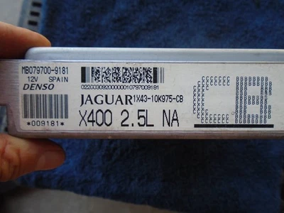 2001-2002-2003-2004-2005 JAGUAR TIPO X MÓDULO INFORMÁTICO MOTOR ECM 1X43-10K975-CB Foto 1 de 3