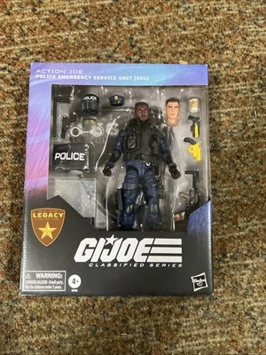 Hasbro G.I. JOE Classified Series Legacy Action Police ESU Figure - Image 1 of 4