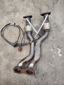 OEM 04-06 Audi TT MK1 / VW R32 3.2L Downpipe Exhaust Flex Pipes 1J1 253 091 BB - Picture 1 of 7