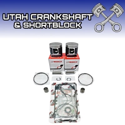 85mm Wiseco Top End Gaskets Pistons Bearings 2011 Polaris 800 Pro RMK Switchback - Image 1 of 2