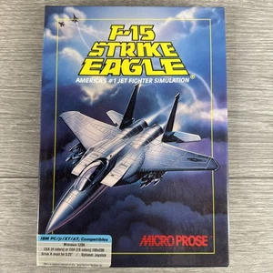 Juego de PC F-15 Strike Eagle para Atari 520ST Microprose clásico 1985 - Imagen 1 de 11