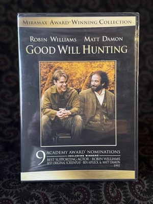 Good Will Hunting (DVD 1997) SEALED~ Tearjerker Drama- Robin Williams Matt Damon - Image 1 of 3