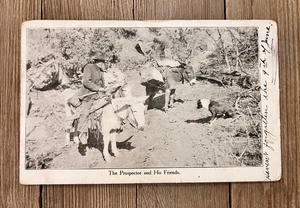 1911 Vintage Postkarte Schürfer Goldbergbau Cokedale Colorado Las Animas County - Bild 1 von 2