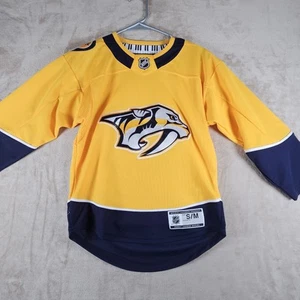 Official Nashville Predators Fanatics Breakaway Hockey Jersey Men's S/M Gold - Picture 1 of 11
