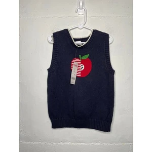 NUEVO Chaleco Suéter Gymboree Apple Talla 10 100% Algodón - Imagen 1 de 4