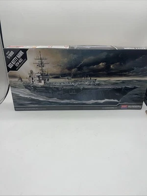 USS KITTY HAWK CV-63 ACADEMY HOBBY MODEL KIT 1/800 SCALE NEW IN OPENED BOX - Image 1 of 4