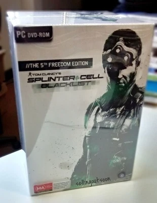 Splinter Cell Blacklist PC *NEW *RARE AUSSIE 5th Freedom Collectors Edition HUGE - Image 1 of 4