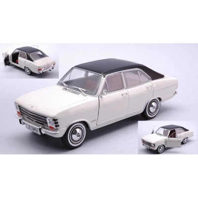 OPEL OLYMPIA A 1967 WHITE/MATT BLACK 1:24 Whitebox Auto Stradali Modellino Nuovo - Immagine 1 di 4