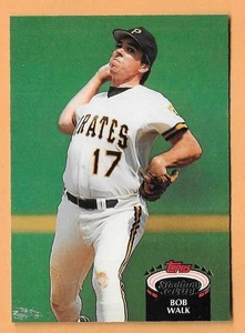 BOB WALK PITTSBURGH PIRATES #746 - TOPPS STADIUM CLUB NM-MT 1992 - Picture 1 of 2