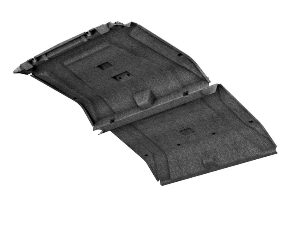 Polaris General 1000 2017-2020 4 asientos forro de techo de polietileno negro 2883802 Foto 1 de 1