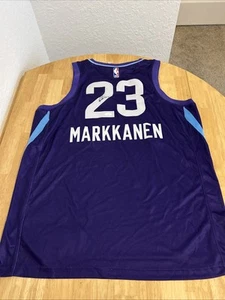 Lauri Markkanen Utah Jazz Autographed Jersey JSA Certified - Picture 1 of 6