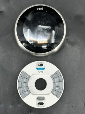 Google Nest 3rd Gen Learning Thermostat  (A0013) USED - Image 1 of 4