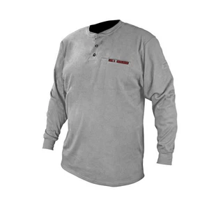 Abbigliamento da lavoro VolCore FR By Radians uomo LargeFR maglia manica lunga Henley - Foto 1 di 2