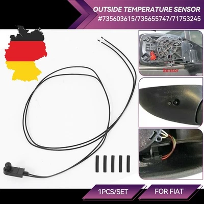 Per Fiat 500/500X 500L Punto Alfa 2005~2018 Sensore temperatura esterna #735603615 - Immagine 1 di 4