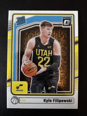 Óptica Panini Donruss 2024-25 - Clasificado novato Kyle Filipowski #300 (RC) Foto 1 de 2