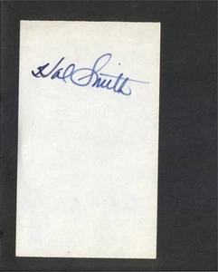 Hal Smith - Página de libro de autógrafos firmados - Andy Griffith Show - Imagen 1 de 1