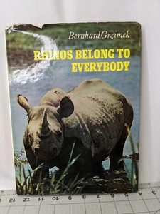 Rhinos Belong to Everybody by Bernhard Grzimek 1968 - Picture 1 of 9