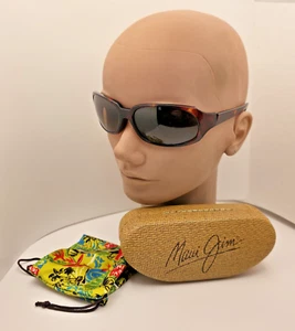 Gafas De Sol Maui Jim MJ110-10 Navigator 60/13/125 Marco De Tortuga Con Funda - Imagen 1 de 6