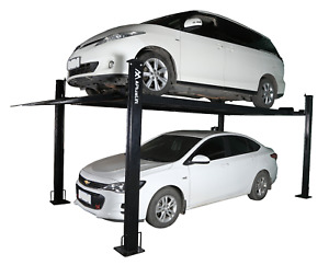 APlusLift 8000LB 4-Post Portable Storage Service Car Lift Auto Hoist (HW-8S)