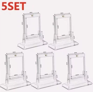Vetrina Espositore Teca Portacarte Magnetico Carte Collezionabili Pokemon Frames - Zdjęcie 1 z 13