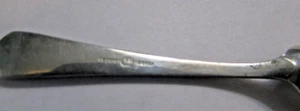 WELLER "WELLO SILBER" STERLING SALT SPOON - Picture 1 of 3